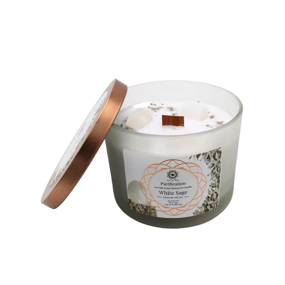 Bougie Litho Green Tree Purification - Sauge Blanche - 256 grs 2