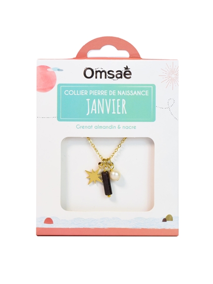 Collier Pierre de Naissance Janvier 3