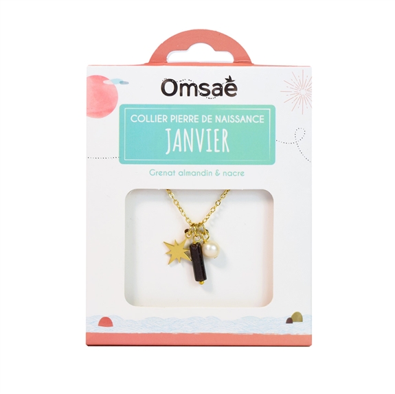Collier Pierre de Naissance Janvier 7
