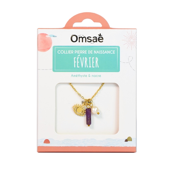 Collier Pierre de Naissance Février 7