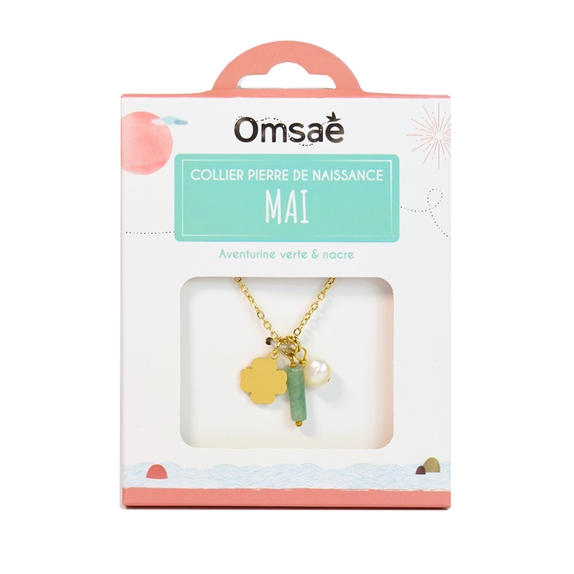 Collier Pierre de Naissance Mai 7