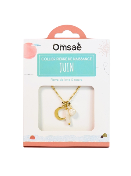 Collier Pierre de Naissance Juin 3
