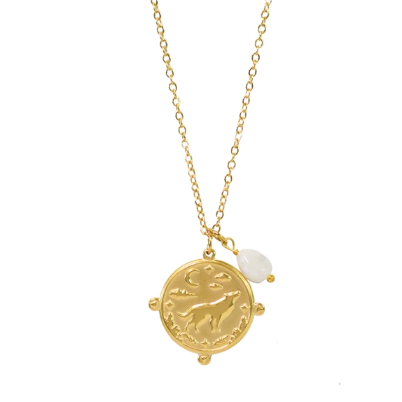 Collier Totem Le Loup 6
