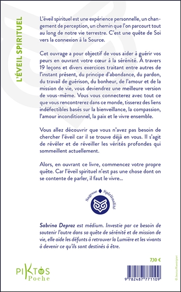 L'Éveil spirituel - 19 leçons pour vivre votre spiritualité au quotidien 2