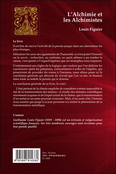 L'Alchimie et les Alchimistes - Essai historique et critique sur la philosophie hermétique 2