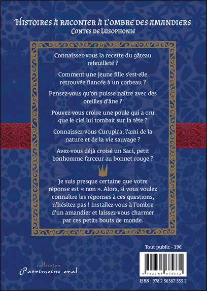 Histoires à raconter à l'ombre des amandiers - Contes de Lusophonie 2