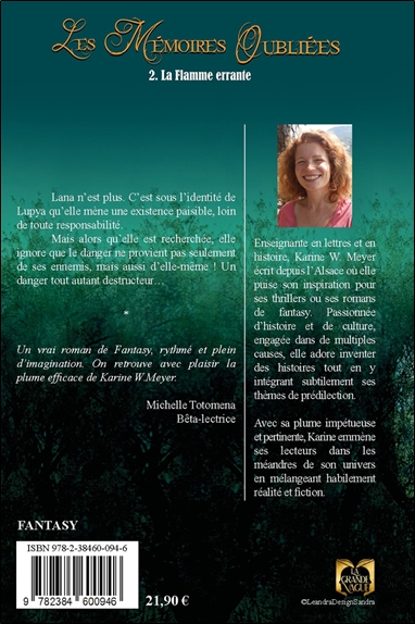 Les Mémoires Oubliées Tome 2 - La Flamme errante 2
