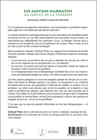 Les moyens narratifs au service de la thérapie 2