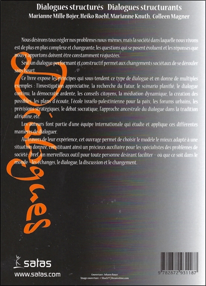 Dialogues structurés - Dialogues structurants - Un choix d'outils essentiels pour le changement social 2