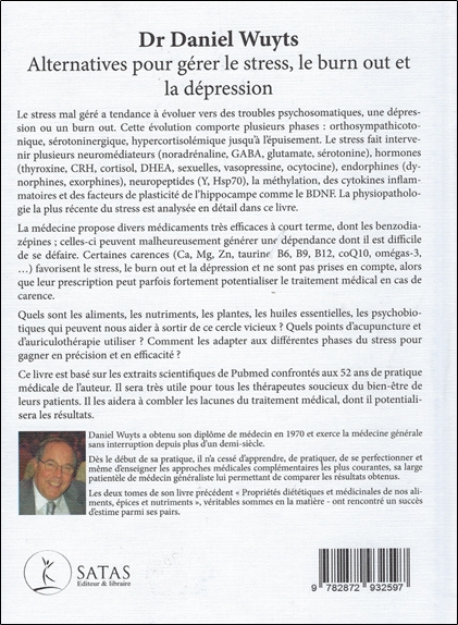 Alternatives pour gérer le stress, le burn out et la dépression - Par Acupuncture Auriculothérapie Alimentation Nutriments 2