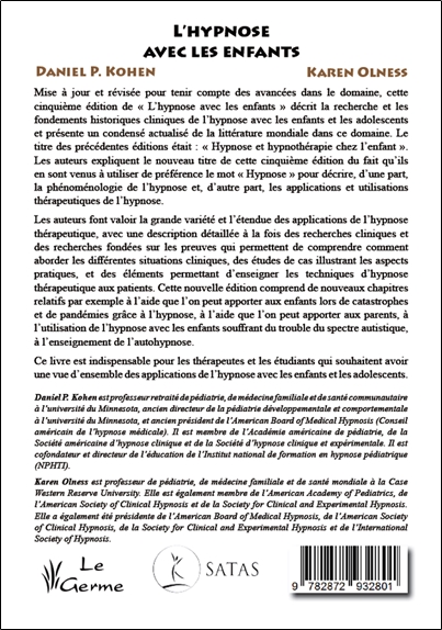 L'hypnose avec les enfants 2