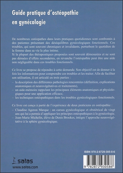 Guide pratique d'ostéopathie en gynécologie 2