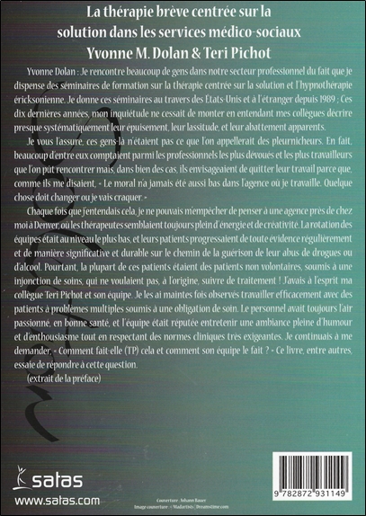 La thérapie brève centrée sur la solution dans les services médico-sociaux 2