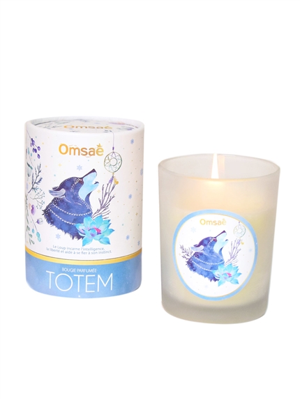 Bougie Totem Le Loup 3