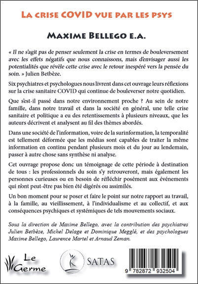 La crise Covid vue par les psys 2