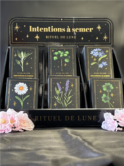Présentoir 6 x 10 Intentions à semer 2