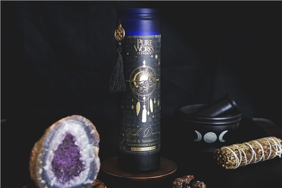 Bougie parfumée Esotéric Boho Dreams - Myrrhe et Bois de Santal 300 grs 3