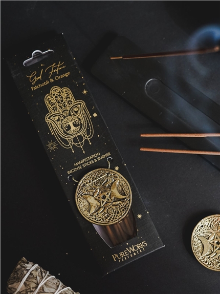 Encens Bâton Esotéric Good Fortune - Patchouli et Orange 25 grs 2