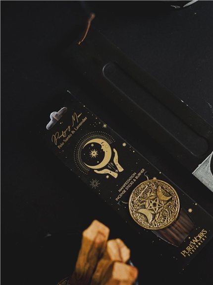 Encens Bâton Esotéric Purifying Moon - Palo Santo et Lavande 25 grs 3