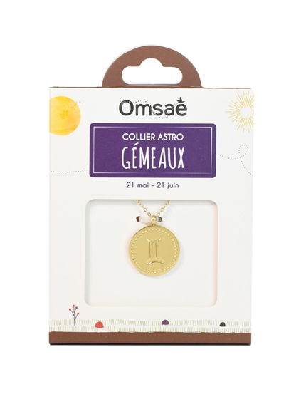 Collier Signe astrologique Gémeaux 6