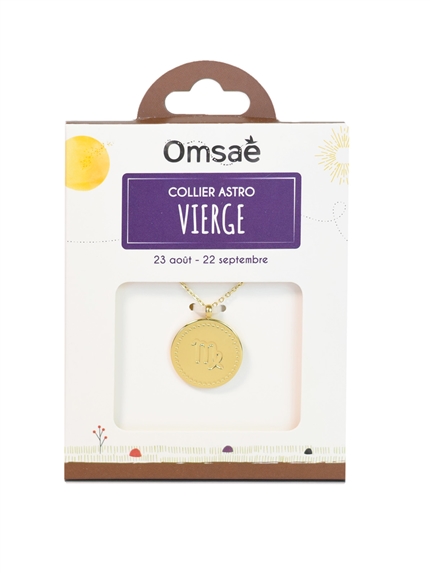 Collier Signe astrologique Vierge 6