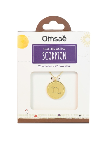 Collier Signe astrologique Scorpion 6