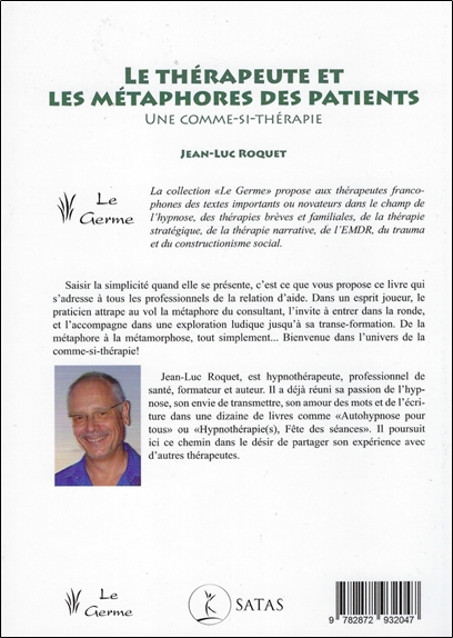 Le thérapeute et les métaphores des patients - Une comme-si-thérapie 2