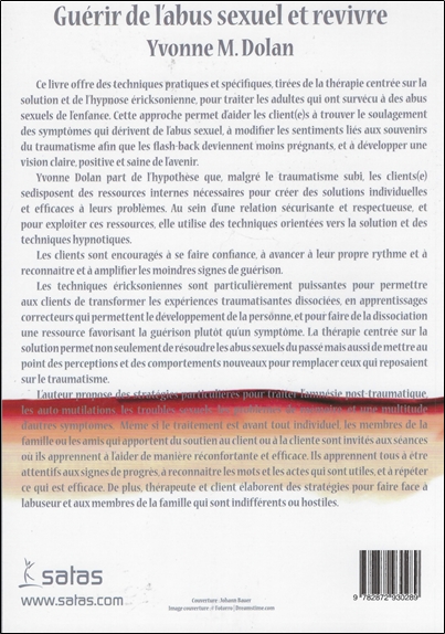Guérir de l'abus sexuel et revivre - Techniques centrées sur la solution et hypnose ericksonienne 2