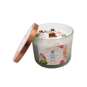 Bougie Litho Green Tree Amour - Rose - 256 grs 2
