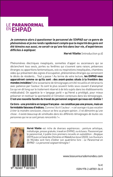 Le paranormal en EHPAD - Le personnel soignant témoigne ! 2