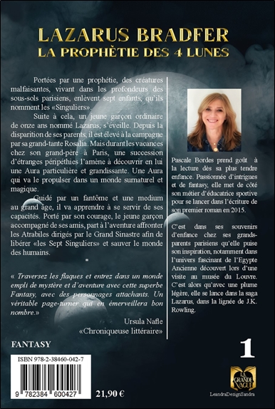 Lazarus Bradfer Tome 1 - La prophétie des 4 lunes 2