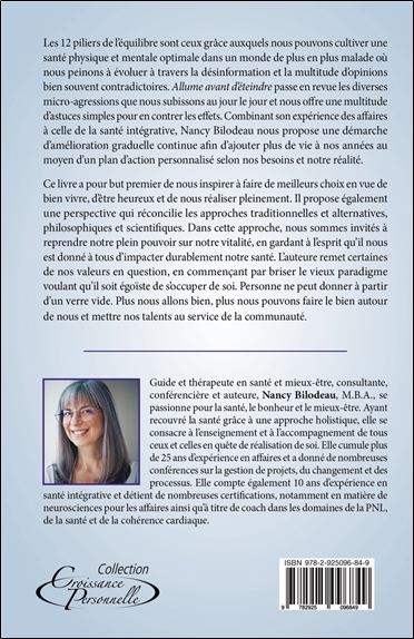 Allume avant d'éteindre ! Les 12 piliers de l'équilibre 2