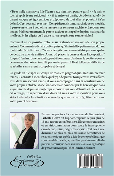 Mon parent toxique - 130 antidotes pour s'en libérer 2