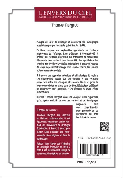 L'envers du ciel - Mystères et révélations de l'ufologie 2