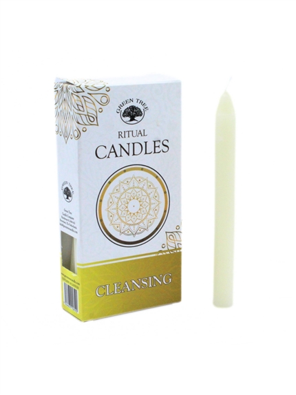 Bougies à rituel - Purification - Blanches 2