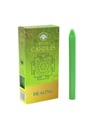 Bougies à rituel - Guérison - Vertes 2