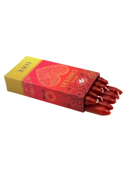 Bougies à rituel - Amour - Rouges 3