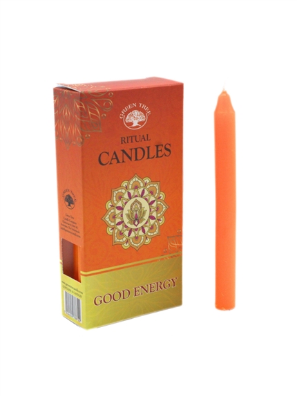 Bougies à rituel - Bonne Energie - Oranges 2