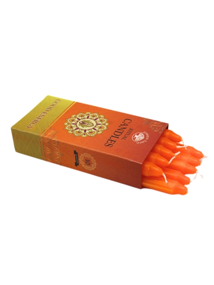 Bougies à rituel - Bonne Energie - Oranges 3