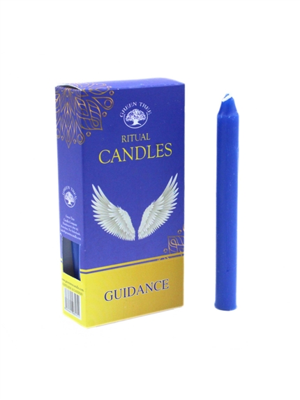 Bougies à rituel - Guidance - Bleues 2