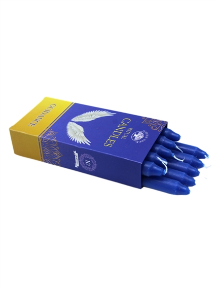 Bougies à rituel - Guidance - Bleues 3