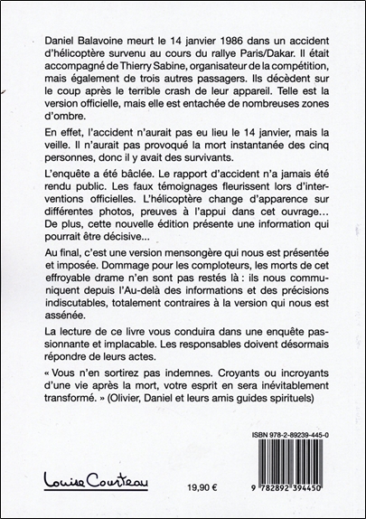 Daniel Balavoine, meurtre déguisé ? Lorsque l'Au-delà participe à l'enquête... 2