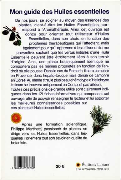 Mon guide des Huiles essentielles 2