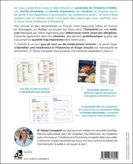 Intolérance à l'histamine  4 phases de réapprentissage alimentaire : explications et recettes 2