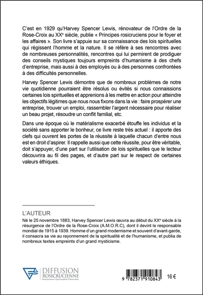 Principes rosicruciens pour le foyer et les affaires 2