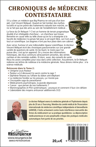 Chroniques de médecine contestataire - Je pense librement donc je soigne mieux Tome 2 2
