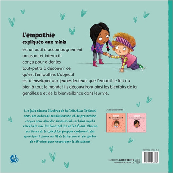 L'empathie expliquée aux minis - Album psychoéducatif pour aborder les sujets importants 2