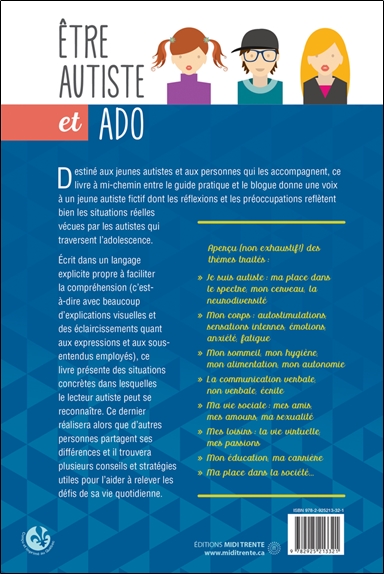 Etre autiste et ado - Stratégies pour mieux composer avec les défis et les réalités de la vie quotidienne 2