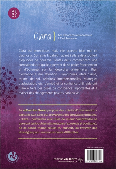 Clara - Les désordres alimentaires à l'adolescence 2