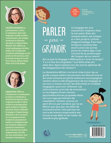 Parler pour grandir - Stimulation du langage et interventions psychoéducatives - 0 à 6 ans 2